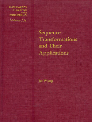cover image of Sequence Transformations and Their Applications